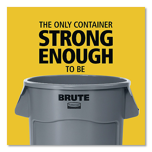 Rubbermaid Commercial Brute Container, 10 gal, Plastic, Blue (1779699CT)