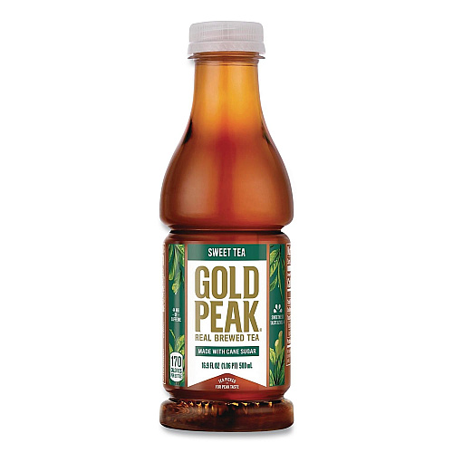 Gold Peak Sweet Black Tea Bottles, 16.9 oz Bottle, 18/Carton (22002678)