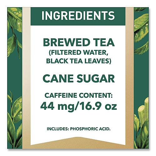 Gold Peak Sweet Black Tea Bottles, 16.9 oz Bottle, 18/Carton (22002678)