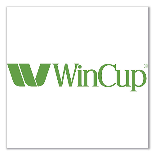 WinCup Plastic Lids for Foam Cups and Bowls, Slotted, Fits 32 oz to 64 oz Cold Cups, Translucent, 1,000/Carton (221936)