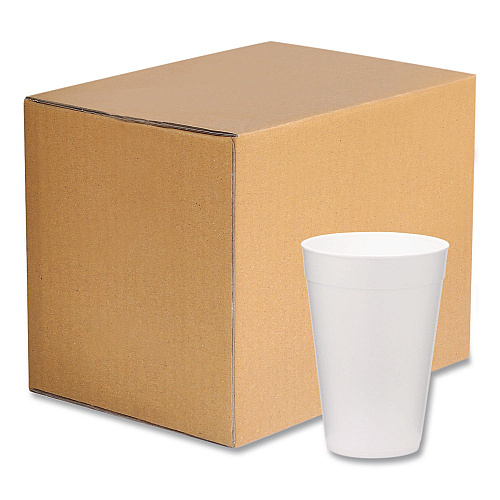 WinCup Foam Drink Cups, 32 oz, White, 500/Carton (221981)