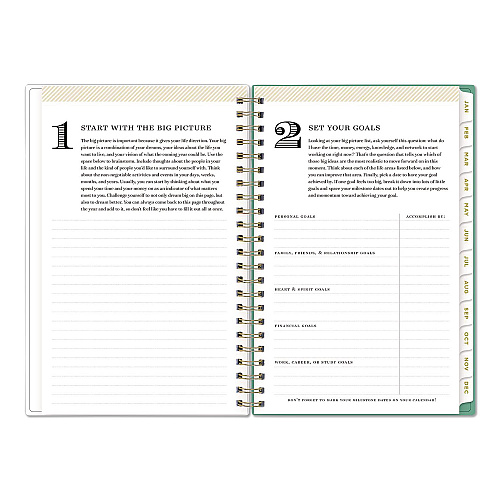 Blue Sky Day Designer Peyton Create-Your-Own Cover Weekly/Monthly Planner, Floral Artwork, 8 x 5, White, 12-Month (Jan-Dec): 2026 (103619)