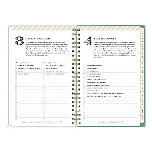 Blue Sky Day Designer Peyton Create-Your-Own Cover Weekly/Monthly Planner, Floral Artwork, 8 x 5, White, 12-Month (Jan-Dec): 2026 (103619)