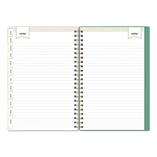 Blue Sky Day Designer Peyton Create-Your-Own Cover Weekly/Monthly Planner, Floral Artwork, 8 x 5, White, 12-Month (Jan-Dec): 2026 (103619)
