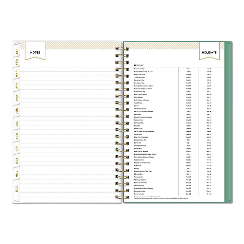 Blue Sky Day Designer Peyton Create-Your-Own Cover Weekly/Monthly Planner, Floral Artwork, 8 x 5, White, 12-Month (Jan-Dec): 2026 (103619)
