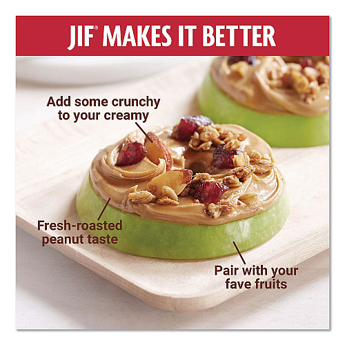 Jif Creamy Peanut Butter Cups, 1.1 oz Cup, 8/Box (65642)
