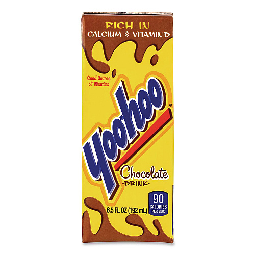 Yoo-hoo Chocolate Drink Boxes, Chocolate, 6.5 oz Box, 40/Carton (22002682)