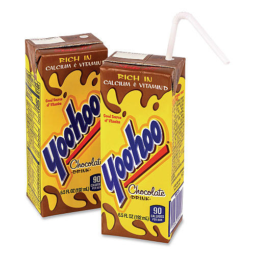 Yoo-hoo Chocolate Drink Boxes, Chocolate, 6.5 oz Box, 40/Carton (22002682)