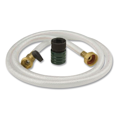 Diversey Water Supply Hose, 0.38" x 5 ft, White, 25/Carton (3202687)