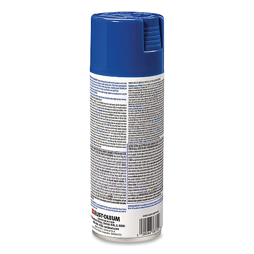 Rust-Oleum Painter's Touch 2X Ultra Cover Spray Paint, Gloss Deep Blue, 12 oz Aerosol Can, 6/Carton (334032)