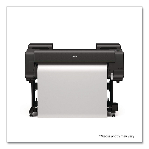 Canon Satin Photographic Paper Roll, 2" Core, 8 mil, 42" x 100 ft, Satin White (2047V137)