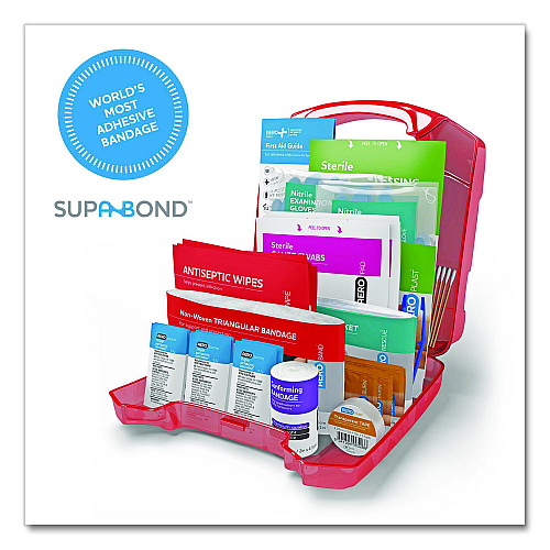 SUREFILL 10 Series First Aid Kit, 72 Pieces, Retail Plastic Case (AK10NR)