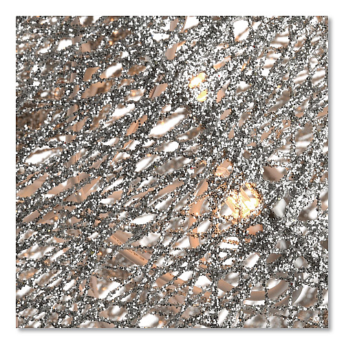 National Tree Company Silver Angel Decor, AC Powered, Cool White LED Lights, 24" x 30 "x 48", Silver (DF070005U)