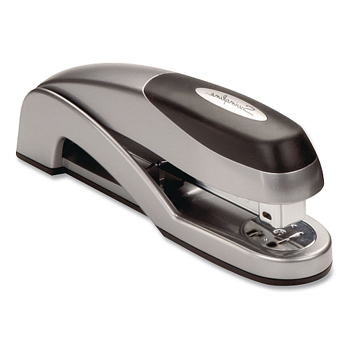 Swingline Optima Full Strip Desk Stapler, 25-Sheet Capacity, Silver (87801)