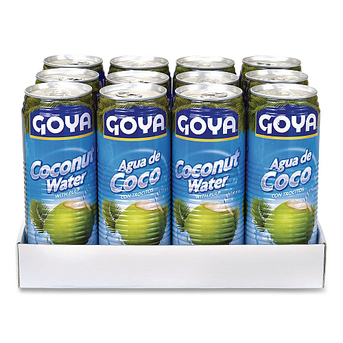 Goya Coconut Water, Coconut, 17 oz Bottle, 12/Carton (22002657)