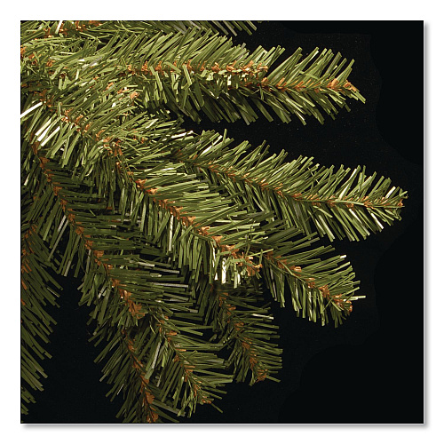 National Tree Company Pre-Lit Dunhill Fir Tree, 66" x 66" x 108", 900 Clear Lights, Green Tree, Green Tree Stand (DUH90LO)