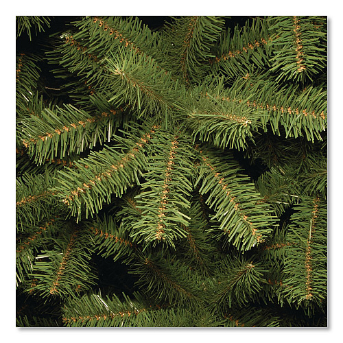 National Tree Company North Valley Spruce Pencil Slim Tree, 32" x 32" x 90", Green Tree, Green Tree Stand (NRV750575)