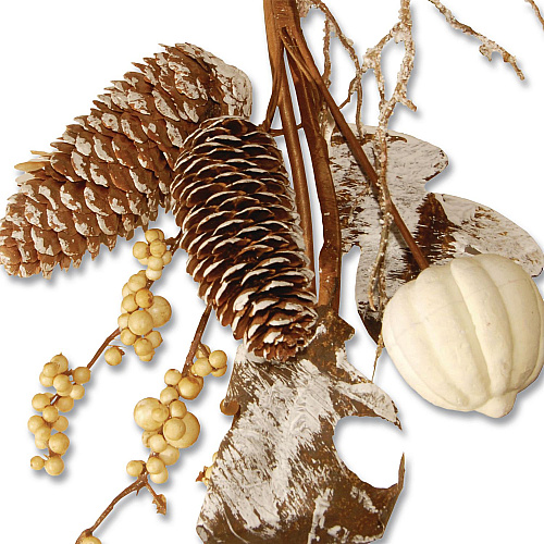 National Tree Company Fall Garland, 72" Long, White (RAHVG060669A)