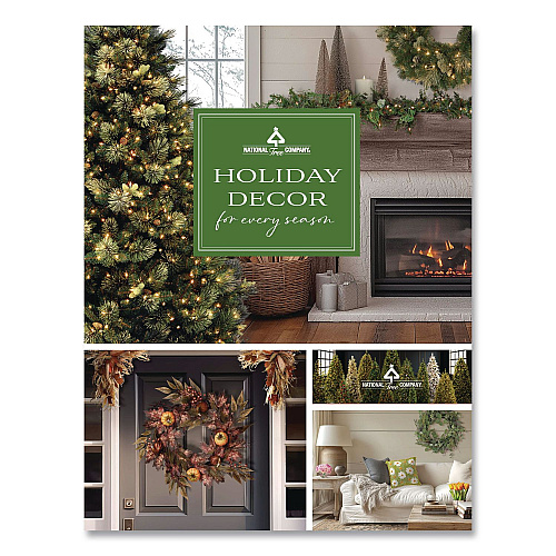 National Tree Company Kingswood Fir Pencil Tree, 54" x 54" x 168", Green Tree, Green Tree Stand (KW7500140)