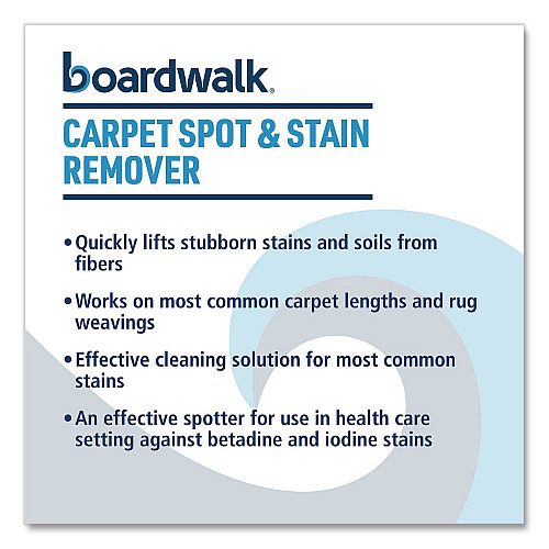 Boardwalk Carpet Spot and Stain Remover, Country Fresh Scent, 32 oz Bottle, 12/Carton (4847)