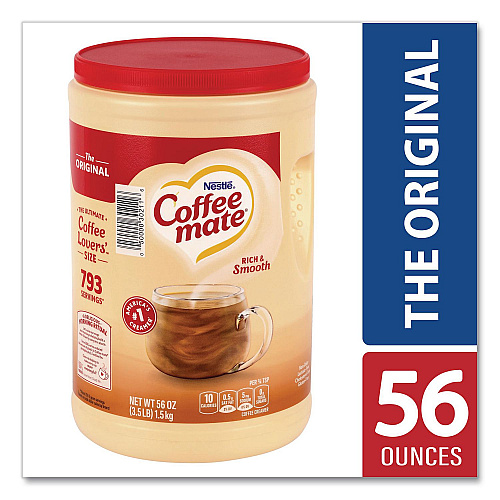 Coffee-mate Original Powdered Coffee Creamer, 56 oz Canister (22002633)