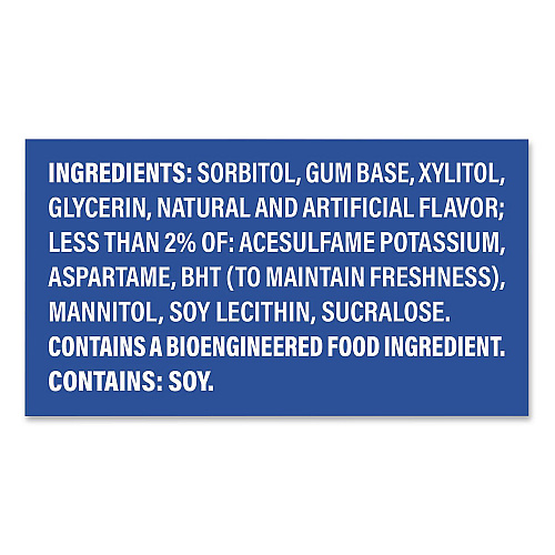 Trident Sugar-Free Gum, Original Mint, 14 Sticks/Pack, 15 Packs/Carton (22002639)