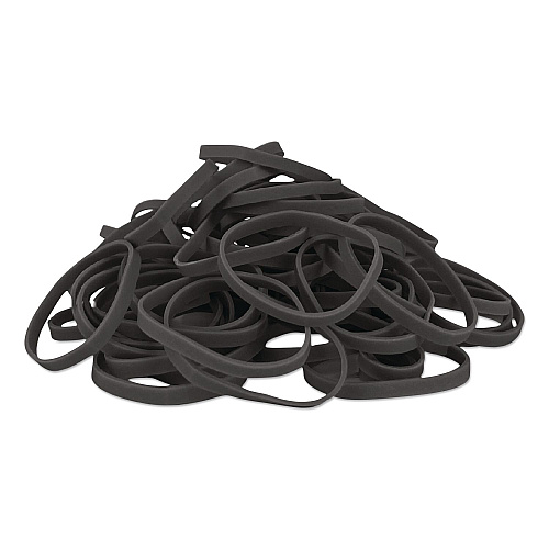 Alliance Multi-Purpose Rubber Band, Size 30, 0.04" Gauge, Black, 1 lb Box, 1,150 Bands/Box (57305)