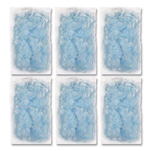 Boardwalk 360 HD Duster Refills, Soft Fluffy Fibers, Light Blue, 6 Dusters/Box, 4 Boxes/Carton (DUSTER360HD)