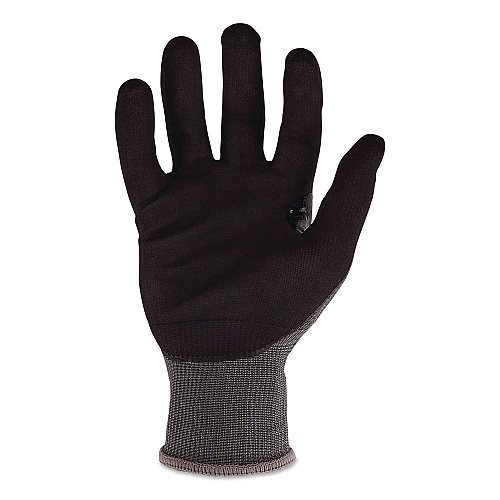 ergodyne ProFlex 7043 ANSI A4 Nitrile Coated CR Gloves, EN388: 4X42D, 10" Long, X-Small (6), Gray, Pair (10521)