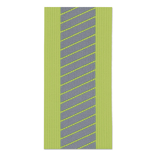 ergodyne GloWear 8100 Hi-Vis Arm/Leg Band with Hook and Loop, Large/X-Large, Lime, 2/Pack (29018)