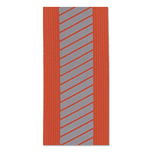 ergodyne GloWear 8100 Hi-Vis Arm/Leg Band with Hook and Loop, Small/Medium, Orange, 2/Pack (29021)
