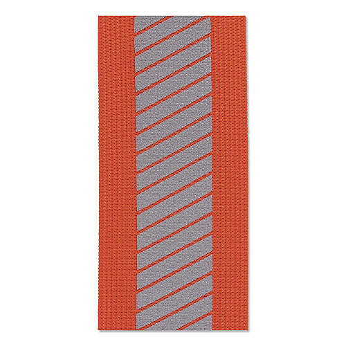 ergodyne GloWear 8100 Hi-Vis Arm/Leg Band with Hook and Loop, Large/X-Large, Orange, 2/Pack (29022)