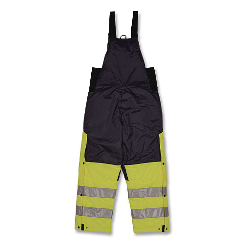 ergodyne N-Ferno 6479 Hi-Vis Freezer Bib Overalls, 5X-Large, Lime (41289)