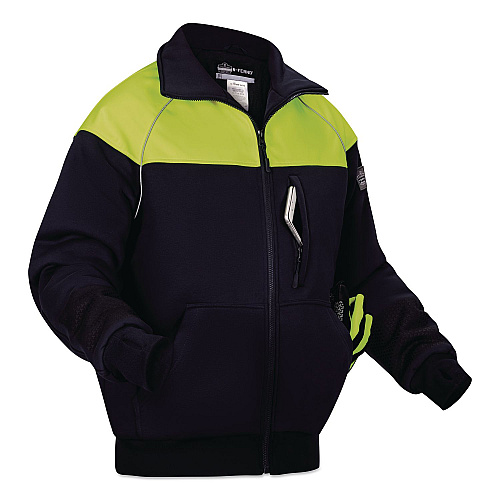 ergodyne N-Ferno 6474 Insulated Cooler Jacket, Medium, Navy (41293)