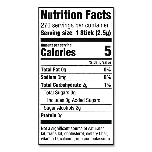 Wrigley's Extra Mint Variety Sugar-Free Gum, Peppermint/Polar Ice/Spearmint, 15 Sticks/Pack, 18 Packs/Carton (22002643)