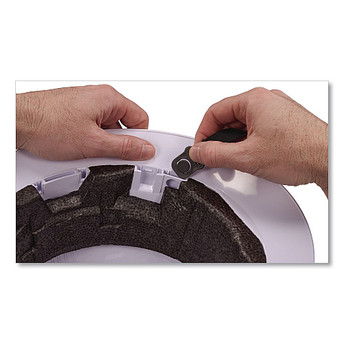 ergodyne Skullerz 8901 Replacement Chin Strap for Type 2 Full Brim Safety Helmet, Black (60580)