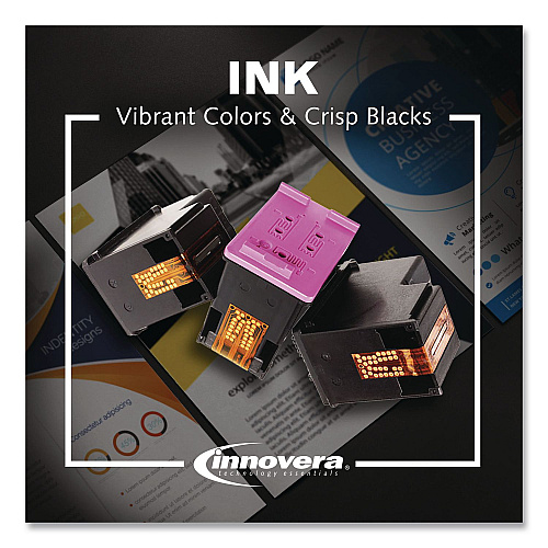Innovera Remanufactured Black/Cyan/Magenta/Yellow High-Yield Ink, Replacement For CLI-281XL (2037C005), 470 Page-Yield