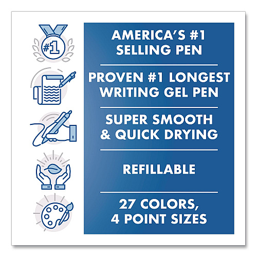 Pilot G2 Premium Gel Pen, Retractable, Ultra-Fine, 0.38 mm, Assorted Ink/Barrel Colors, 4/Pack (31276)