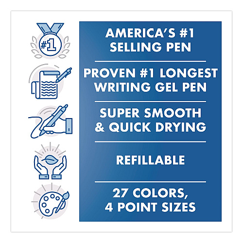 Pilot G2 Premium Gel Pen, Retractable, Fine 0.7 mm, Red Ink, Smoke/Red Barrel, 2/Pack (31033)