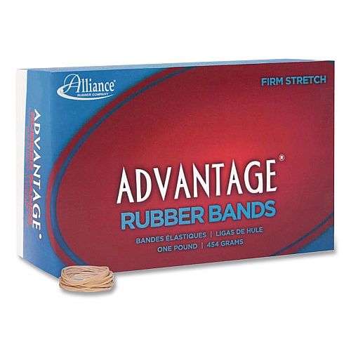 Alliance Advantage Multi-Purpose Rubber Band, Size #12, Natural Crepe, 1 lb Box, 2,500/Box (26125)