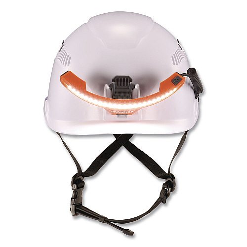 ergodyne Skullerz 8886 Wide Beam Headlamp with Hard Hat Mount and Rechargeable Power Bank (60295)