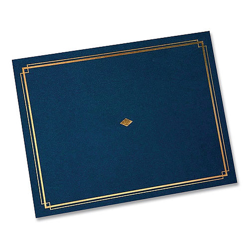 Gartner Studios Certificate Holders, 9.5 x 12, Blue/Gold, 6/Pack (35005)