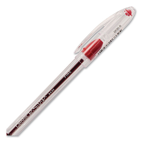 Pentel R.S.V.P. Ballpoint Pen, Stick, Fine, 0.7 mm, Assorted Ink and Barrel Colors, 5/Pack (BK90BP5M)