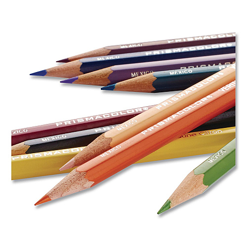 Prismacolor Verithin Colored Pencils, Assorted Lead and Barrel Colors, 36/Set (2428)