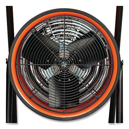 Global Industrial Portable Salamander Heater with Adjustable Thermostat, 30,000 W, 22 x 28 x 38.5, Orange (653674)