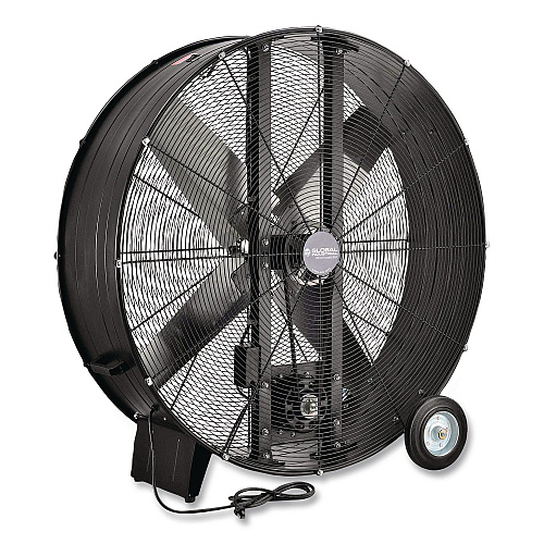 Global Industrial Portable Drum Blower Fan, 42", Black (600554)