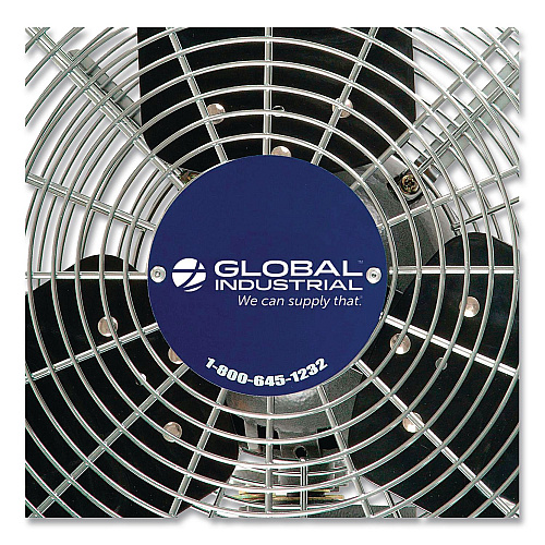 Global Industrial Oscillating Wall Mount Fan, 3 Speed, 24" (607050)