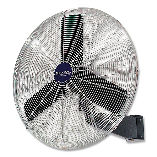 Global Industrial Oscillating Wall Mount Fan, 3 Speed, 30" (607051)