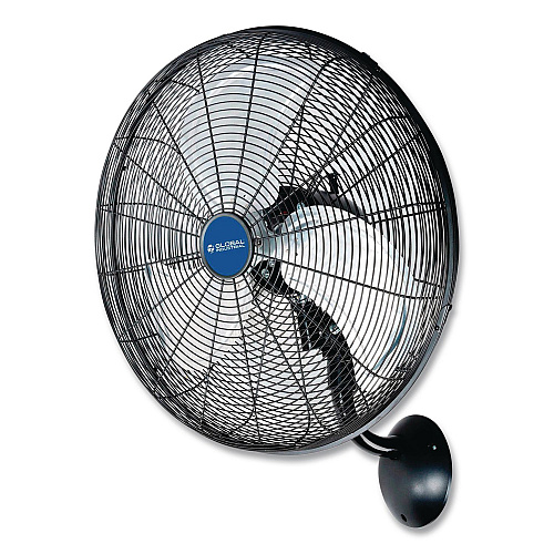 Global Industrial Industrial Wall Mounted Oscillating Fan, 20" (293130)