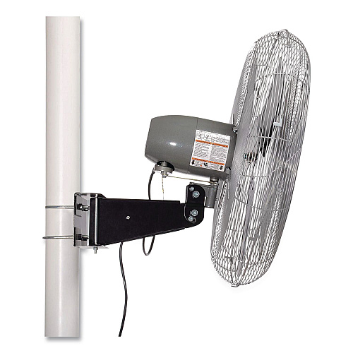 Global Industrial Oscillating Fan, Pole or Column Mount, 24", 4,050 CFM, 1/4 hp (293155)